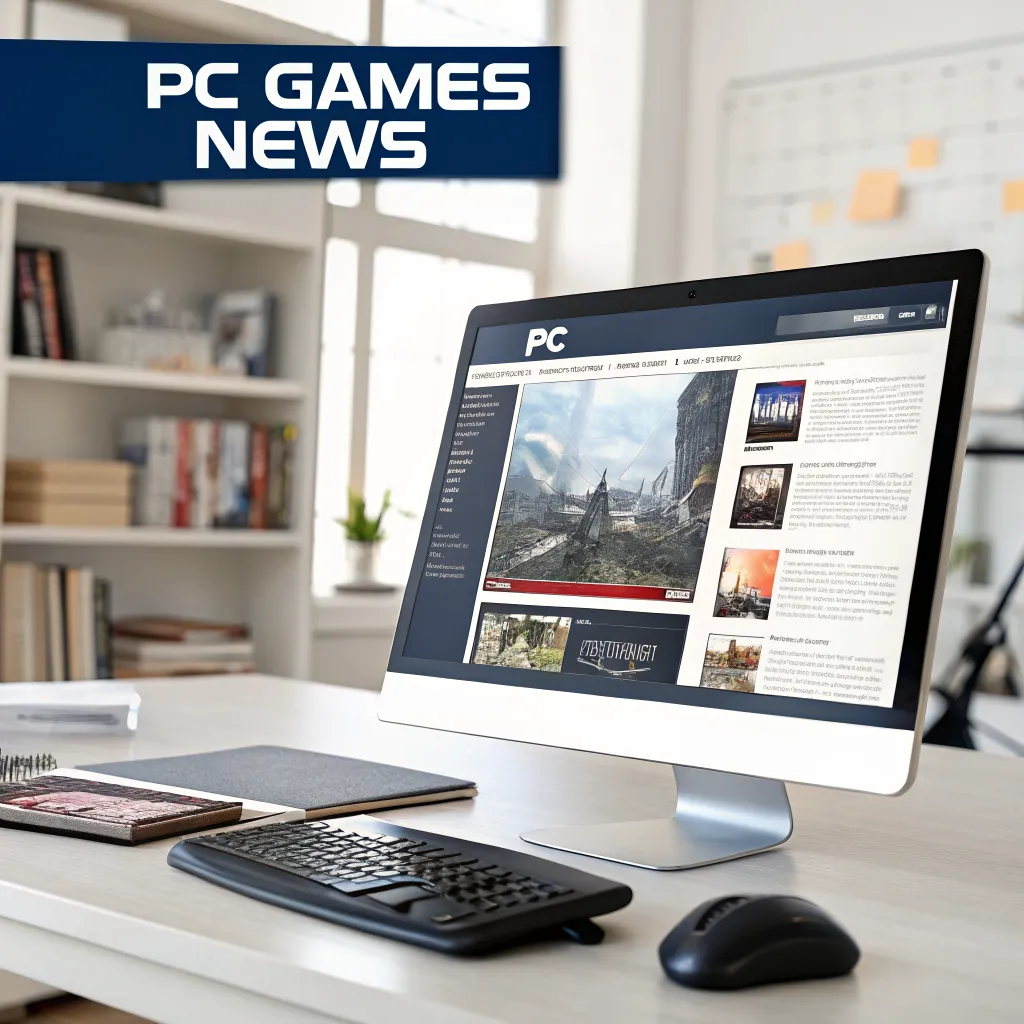 Portal de noticias de juegos para PC